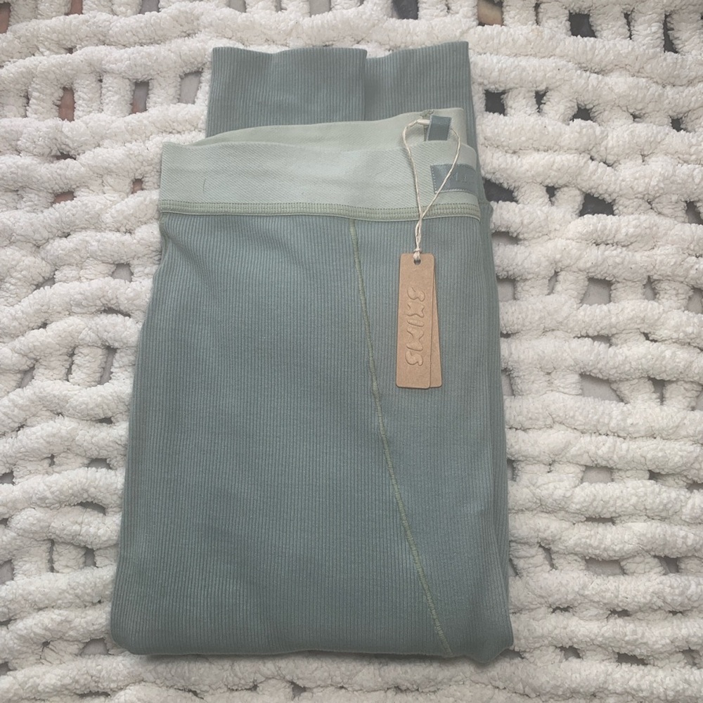 SKIMS Cotton Rib Legging SIZE SMALL | SHADE MINERAL - Picture 1 of 4